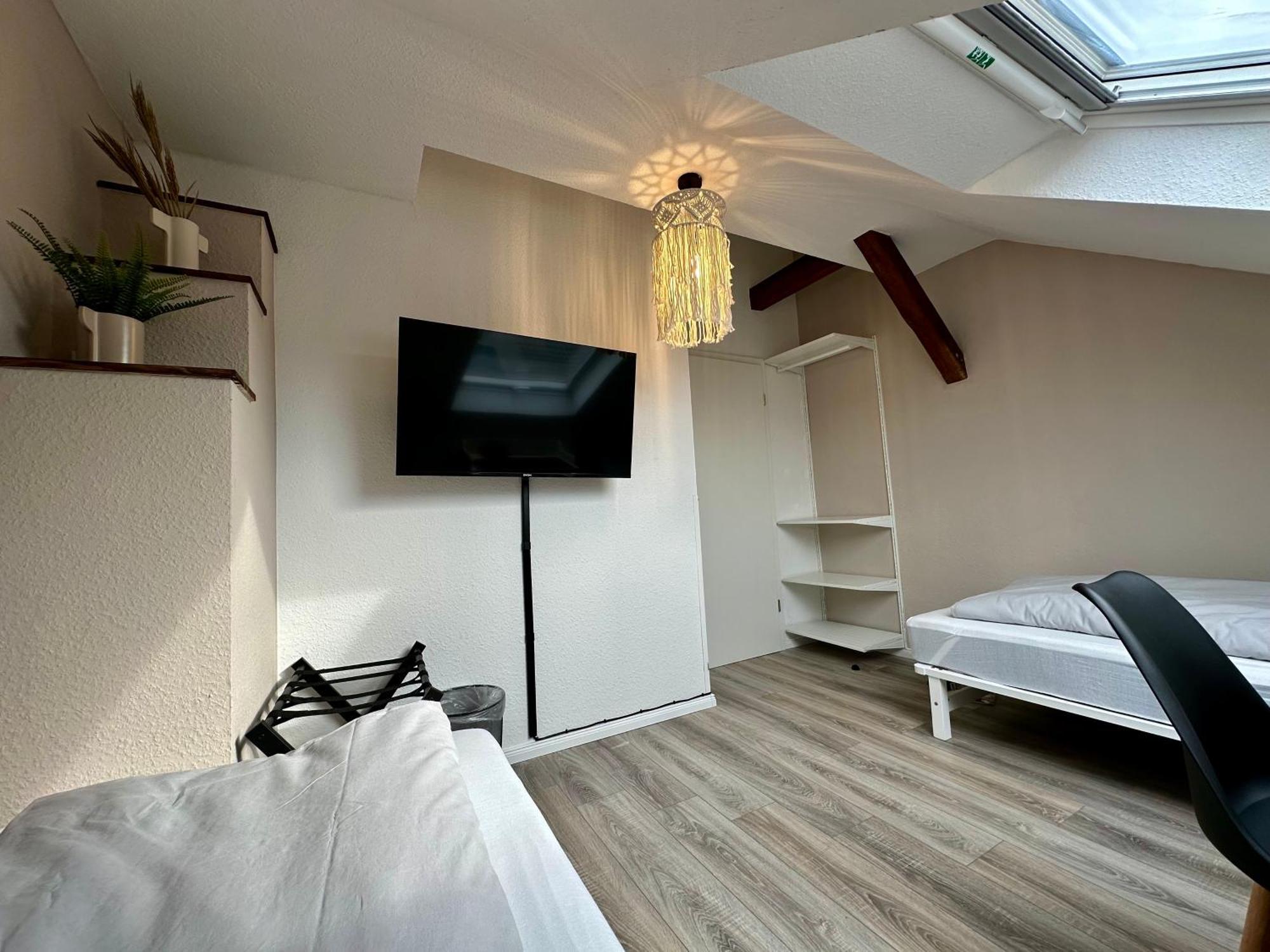 Stilvoll Im Zentrum Balken Loft Apartamento Bochum Exterior foto